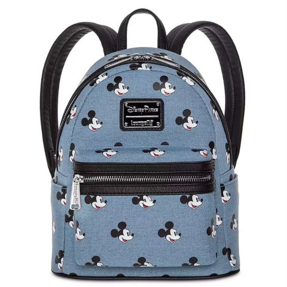 blue Mickey Mouse loungefly